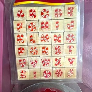 Christmas Letter Stamps